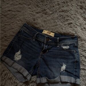 Hollister Midi Jean Shorts Low rise - 00 w25